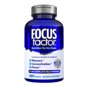 Focus Factor® Brain Supplement – Support for Cognitive Health & Mental Performance